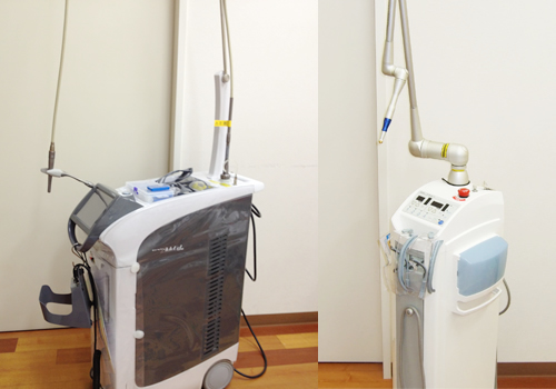 当院は2種類のレーザーを使って、様々な歯科治療を行っております。
